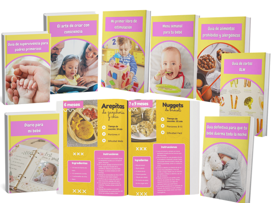 La Biblia de la Alimentación Infantil: +500 Recetas y 5 BONOS para un Bebé Feliz y Saludable